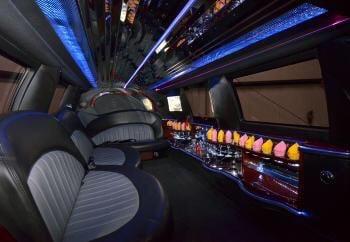 Stretch escalade limousine