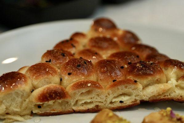 Honeycomb bread