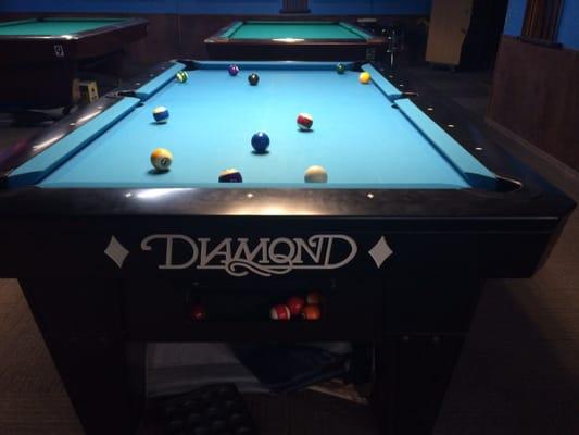 Nice diamond pool tables