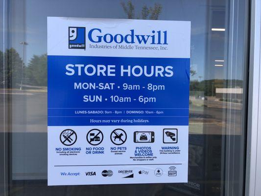 Goodwill Retail Store