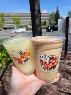 Lemonade and Horchata Slush