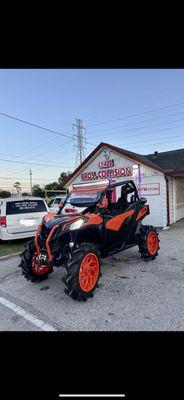 Custom paint job for Can Am Maverick 1000