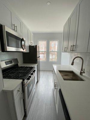 Total apartment renovation- kitchen