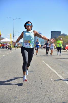 Taken at mile 19. I love the LA running community this much