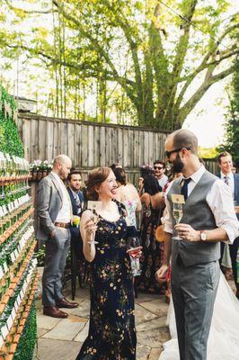 Champagne walls are a great addition to any event