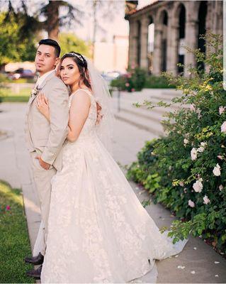 Congratulations to my newlyweds. I had the pleasure of doing facials for both the bride and groom before the big day! #CoupleSlay