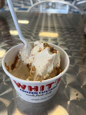 Butter Pecan with Butterfinger!