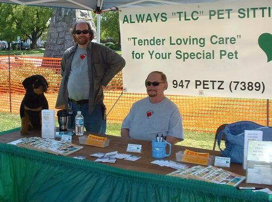 Rod and Russ at SPCA Doggy Dash.