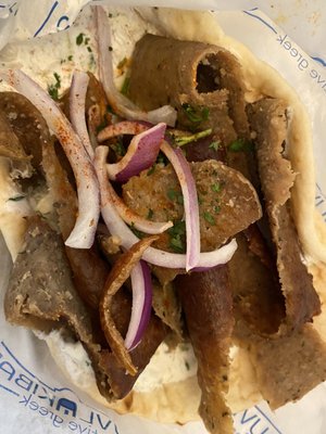 Dry Pita gyro