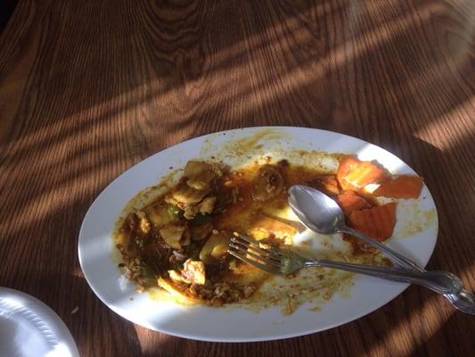 curry chicken is amazing !