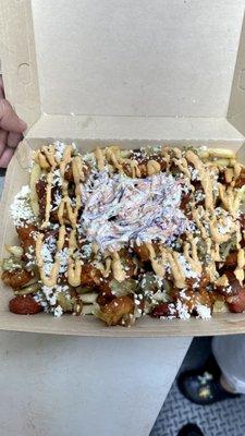 Loaded Sausfries Nashville style