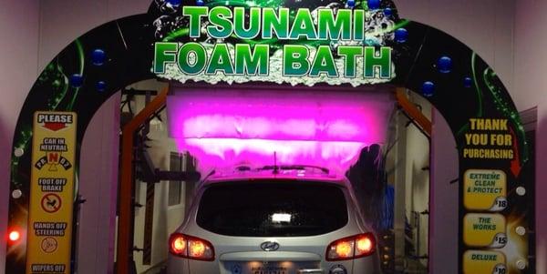 Auto Craze, home of the Tsunami foam bath. Come get Tsunamied today!