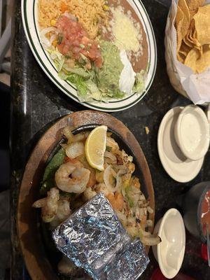 Shrimp Fajitas