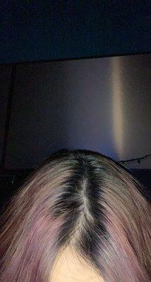 my AWFUL "ombré" roots