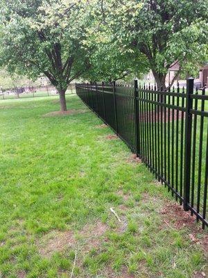 Aluminum fencing