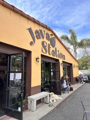 Java Station exterior