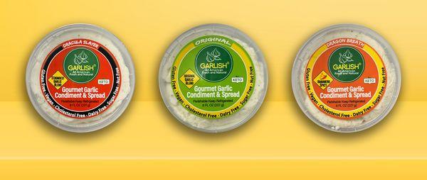 Signature "Garlish" Garlic spreads added to every signature sandwich.  Which is your favorite?