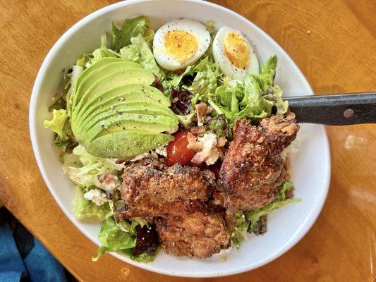 Fried chicken Cobb salad