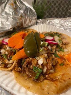 Al Pastor / Spicy Pork Tacos