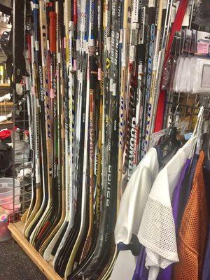 Hockey sticks