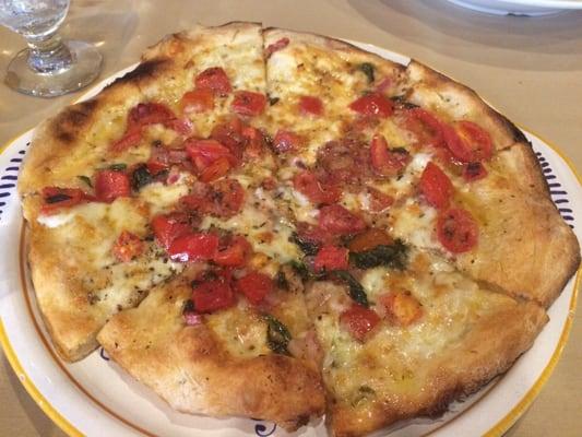 Sept 2015: bruschetta pizza. Another delicious dish!