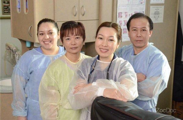 Dr. Yen N. Lieu and office staffs