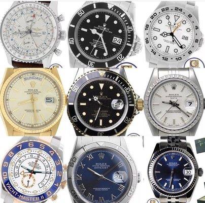 We specialize in preowned Rolex, Breitling, Cartier, IWC, Audemars, Tudor, Panerai and more