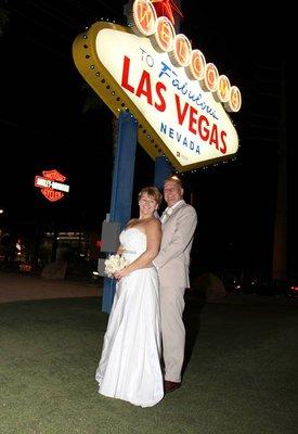 Iconic Vegas Sign picture!