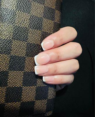 french tip press on nails