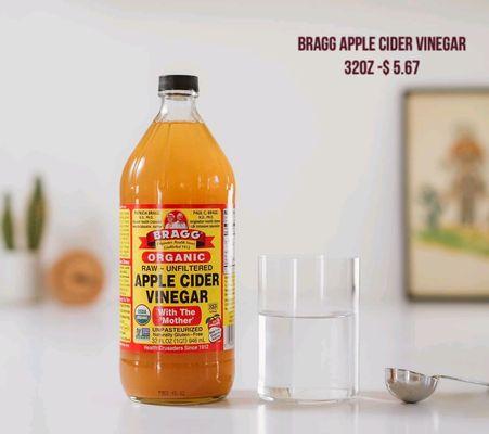 Bragg apple cider vinegar 32oz on sale in September! These and many more in-store savings @ William's.