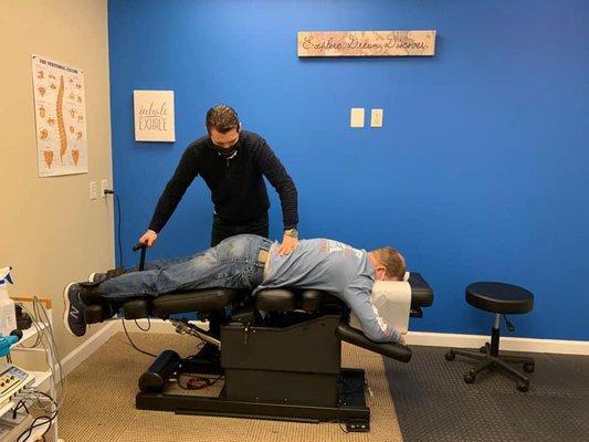 Lumbar traction: Low back treatment