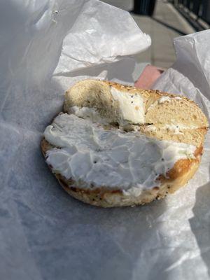 Bagel with Flavored Cream Cheese