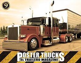 Truck Poster. El Trailero Magazine. The best Magazine for Truckers.