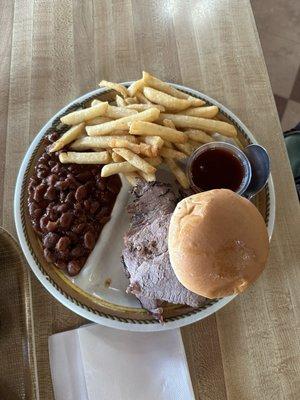 Beef Sandwich Plate