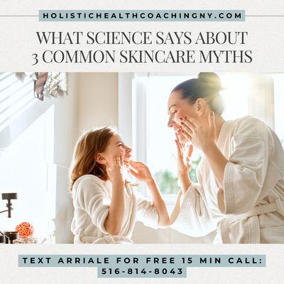 Don't let skincare myths cloud your beauty journey! Science is here to set the record straight on three common misconceptions.