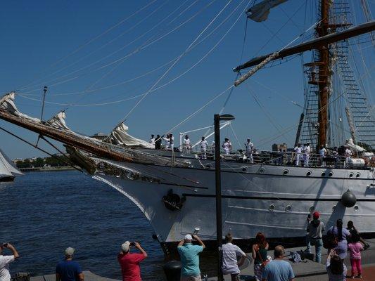 From the Tall ships festival