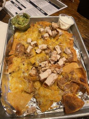 Ballpark Nachos add chicken