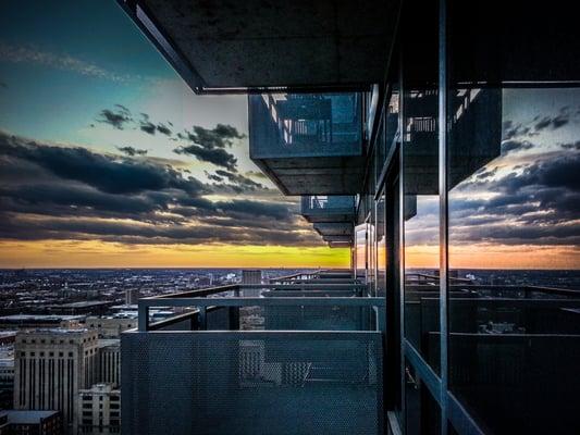 Western View from 38th Floor