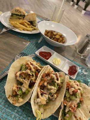 Chicken tacos