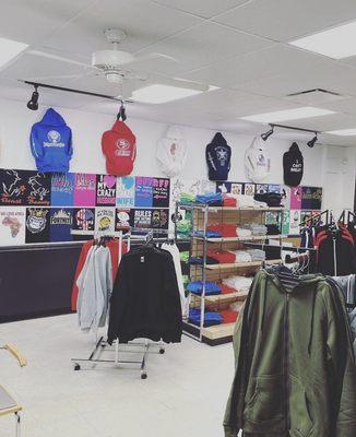 Inside of the store