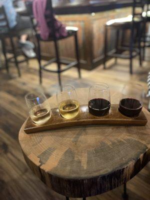 Custom Wine flight