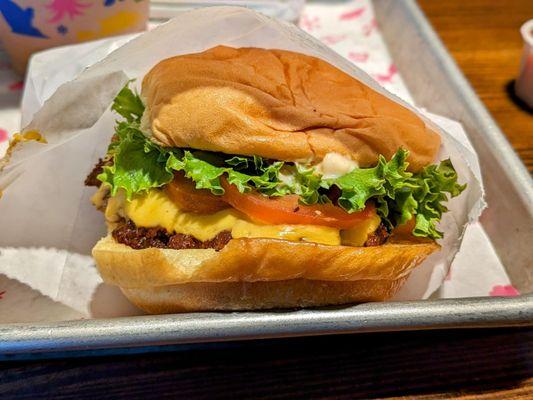 Single Stack Shack Cheeseburger