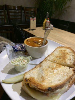 Beef Brisket Grilled Cheese