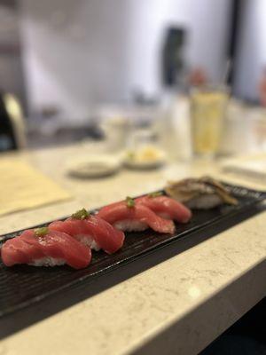 Otoro,Chutoro,and Butter Saba