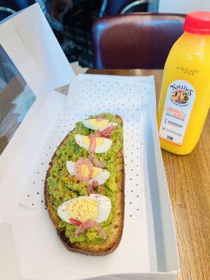 Avocado toast in NY?  Y not!