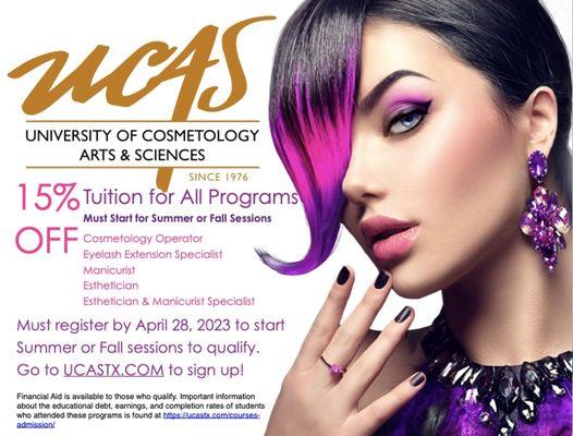 UCAS Cosmetology of Arts & Sciences