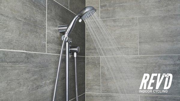 Our spacious showers include a variety of complimentary products and shower towels.