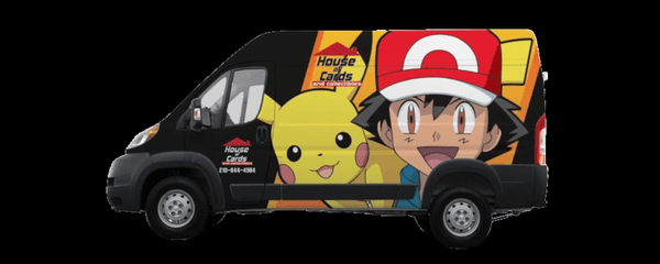 Pokemon Birthday Party Van