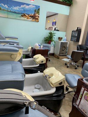 Pedicure chairs