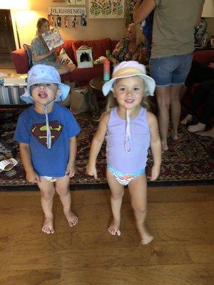 Sun hats from EcoBambino